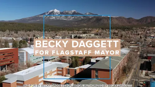Becky Daggett for Flagstaff Mayor video