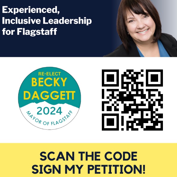 Scan the code sign my petition