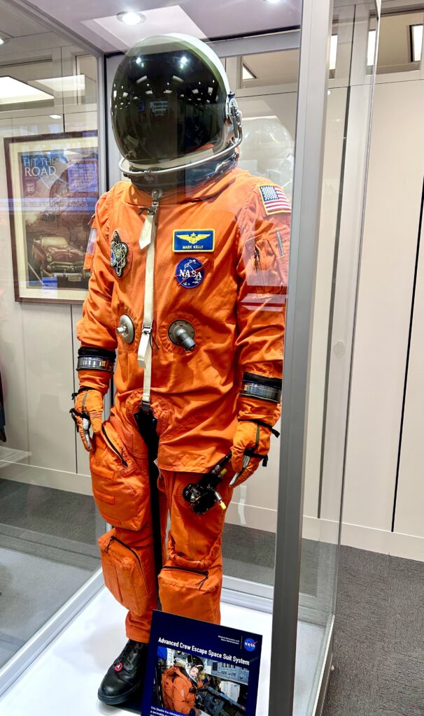 DC lobbying Mark Kelly spacesuit May 2024