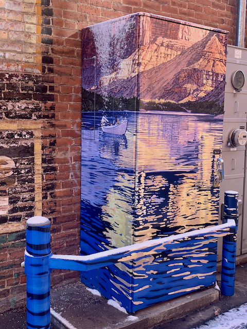 Alley art Bruce Aiken