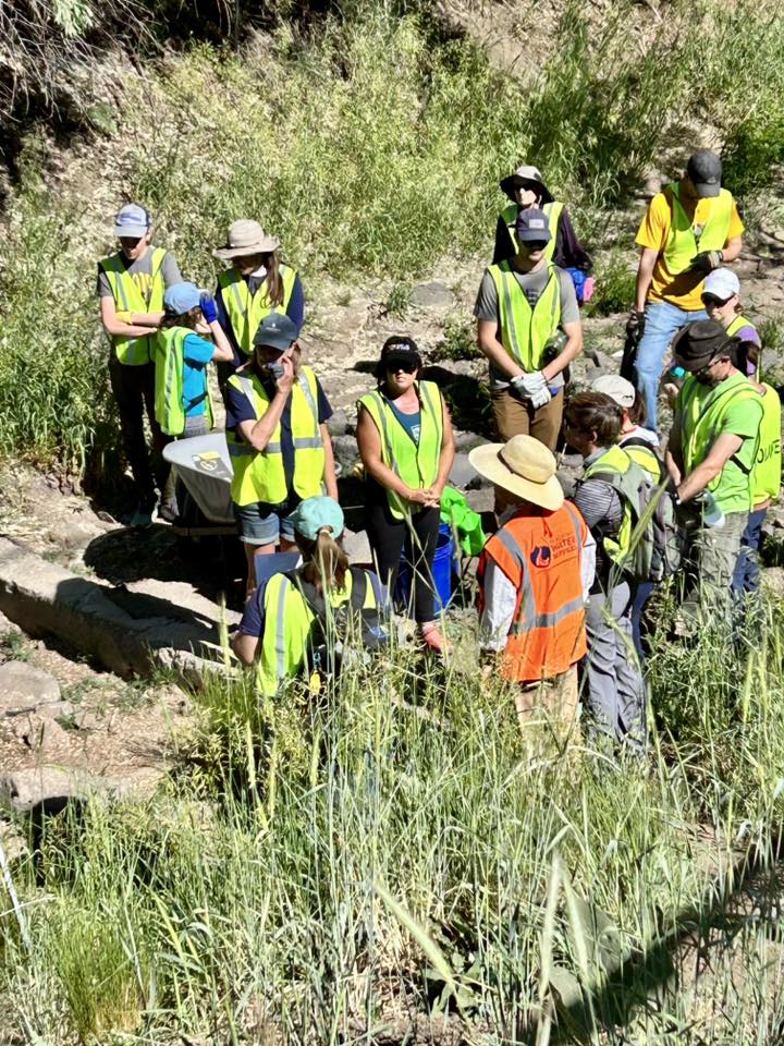 Stream Stewards cleanup of Rio de Flag 2023